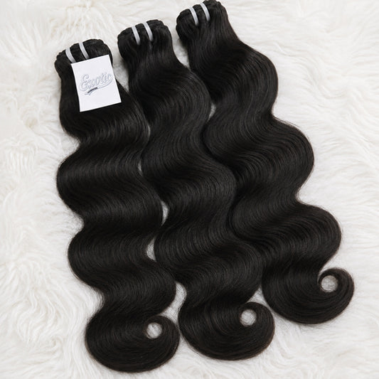 11A Single Drawn Body Wave Human Hair Bundles
