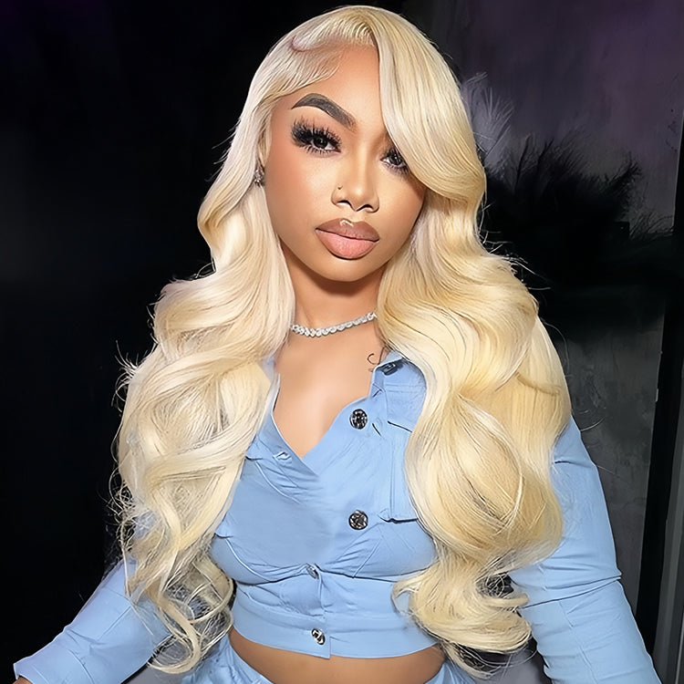 613 Body Wave 13x4 Transparent Lace Virgin Human Hair Wigs