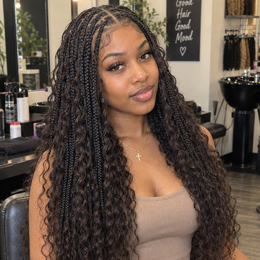 Vietnamese 11A Curly Bulk Human Hair for Braiding – #2 Dark Brown