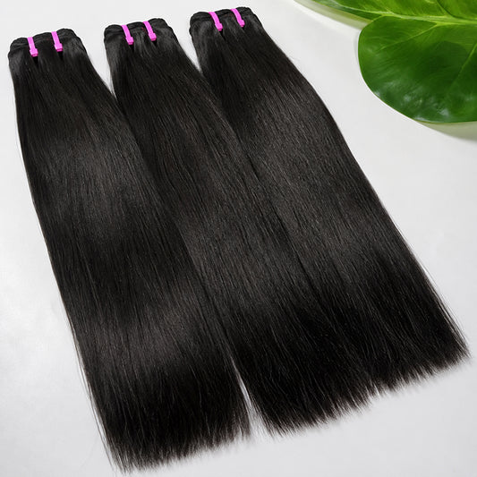 11A Raw Human Hair Single Drawn Straight Bundles