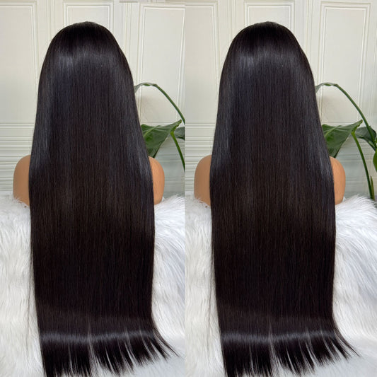 Straight Transparent Lace Full Frontal Wig 200%
