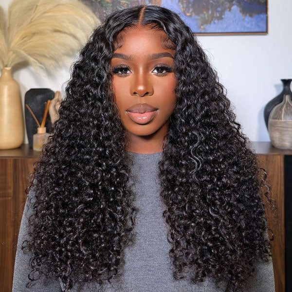 (3Bundles)Burmese Curly Virgin Hair Bundles