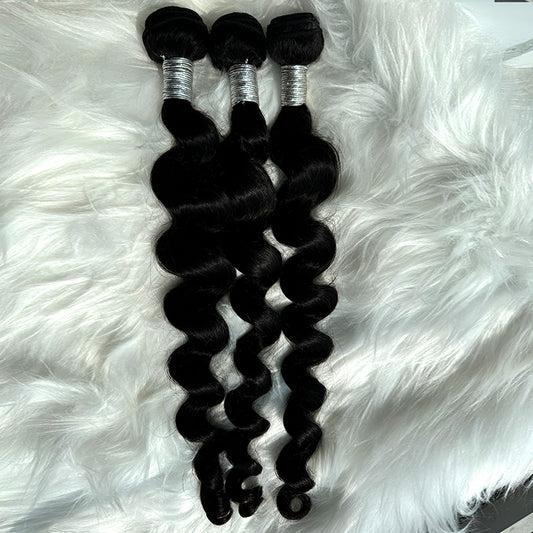 (3Bundles)Loose Deep Wave Virgin Hair Bundles