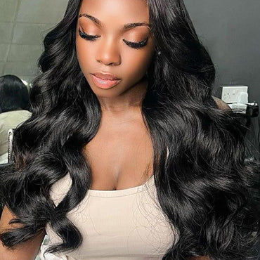 Loose Wave 13x4 Transparent Lace Virgin Hair Wigs