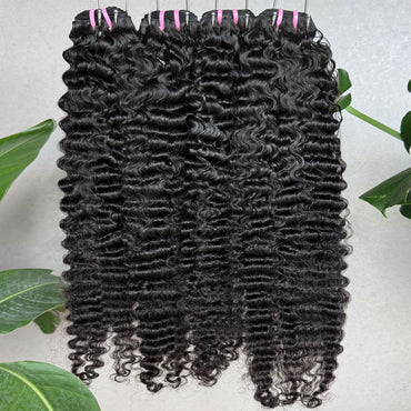 Burmese Curly Virgin Hair Bundles