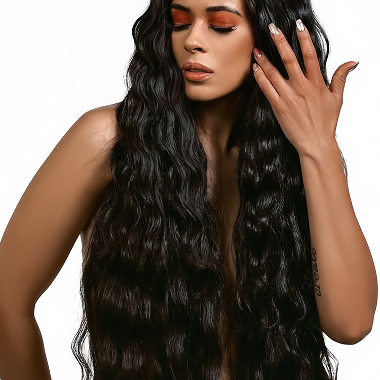 (3Bundles)Natural Wave Virgin Hair Bundles