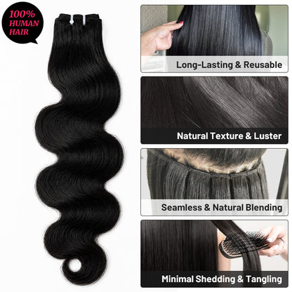 (3Bundles)Body Wave Virgin Hair Bundles