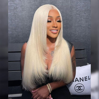 (3Bundles)613 Blonde Straight Virgin Hair Bundles