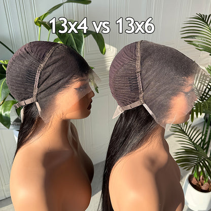 Straight 13x4 Virgin Human Hair Frontal