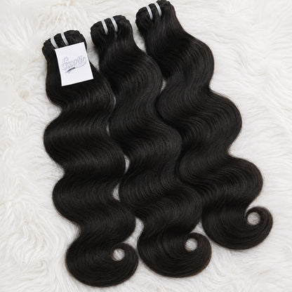 11A Single Drawn Body Wave Human Hair Bundles