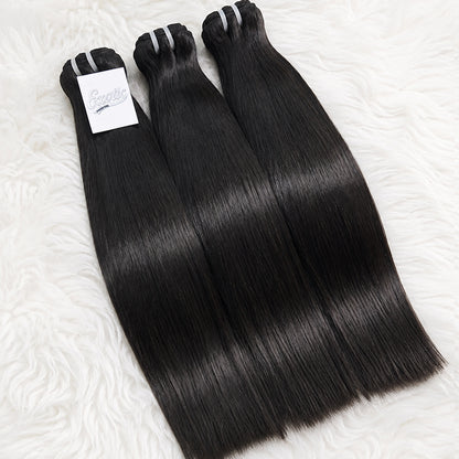 11A Single Drawn Straight Human Hair Bundles