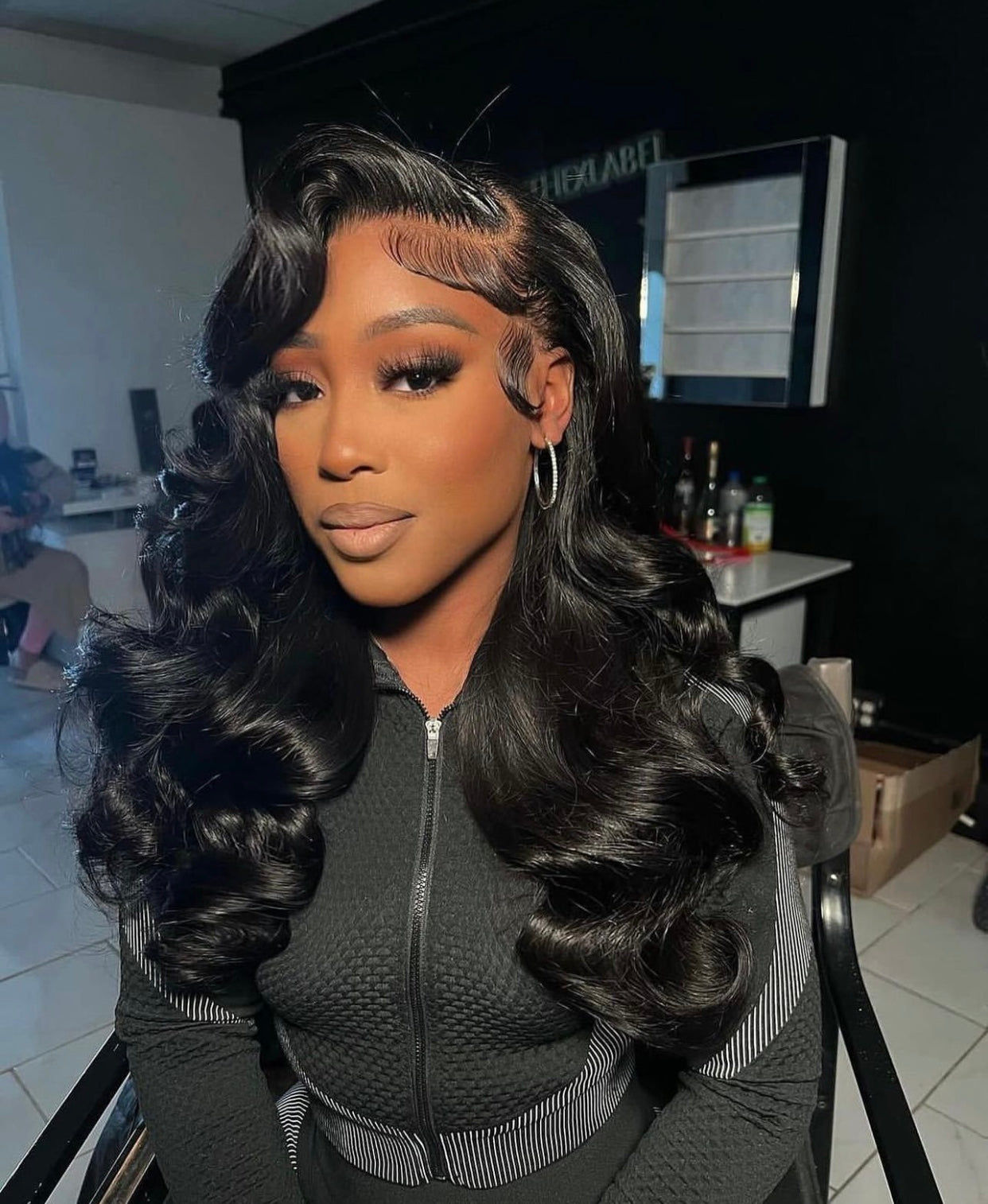 (3Bundles+4x4 Lace Closure)Body Wave Virgin Human Hair