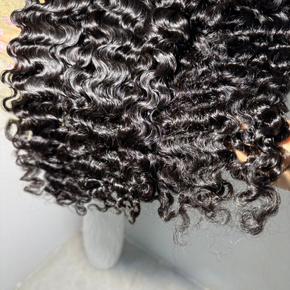 (3Bundles)Indian Curly Virgin Hair Bundles