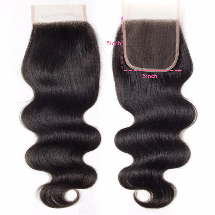 Body Wave 5x5 HD Lace Virgin Hair Closure