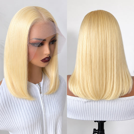 613 Bob Wig – 13x4 Transparent Lace Virgin Human Hair
