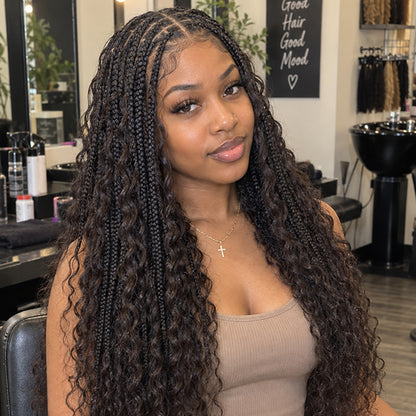 Vietnamese 11A Curly Bulk Human Hair for Braiding – #2 Dark Brown