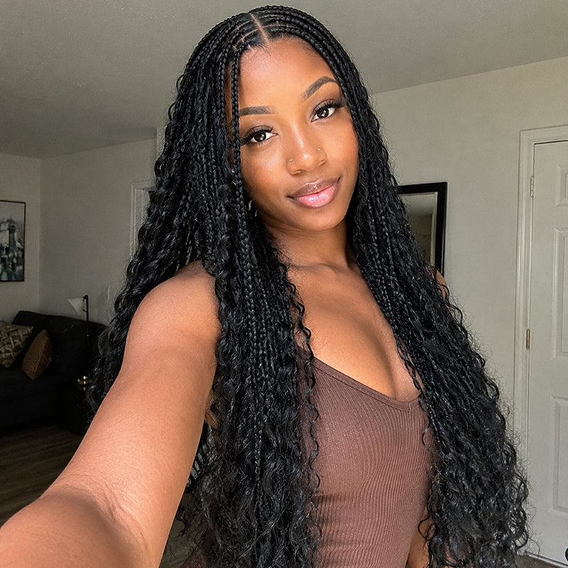 Indian Curly Bulk Human Hair for Braiding