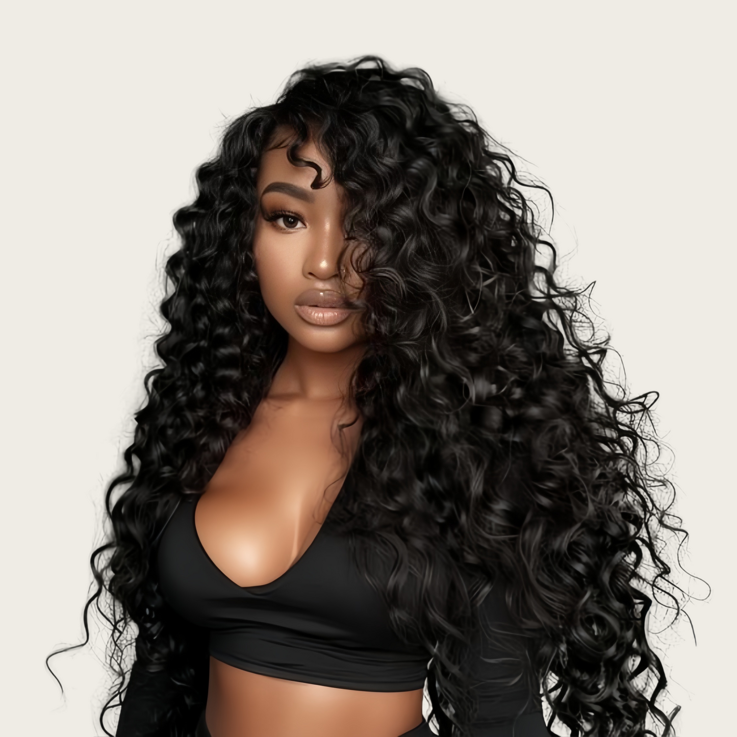 (3Bundles)Bouncy Curly Virgin Hair Bundles