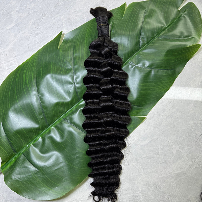 Deep Wave 100% Human Bulk Hair