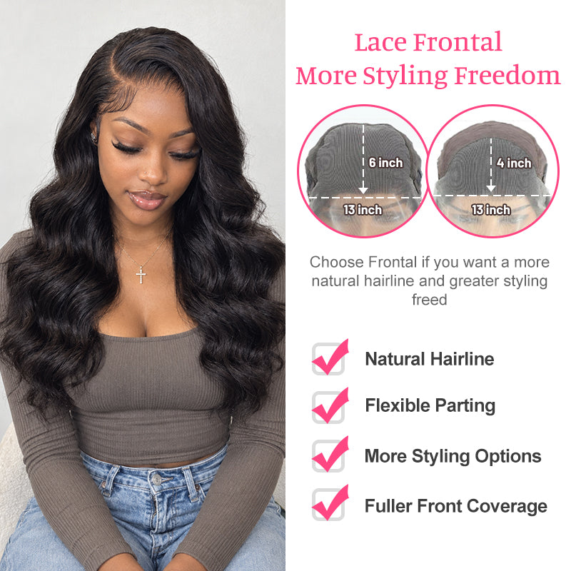 Body Wave Human Hair HD Lace Frontal