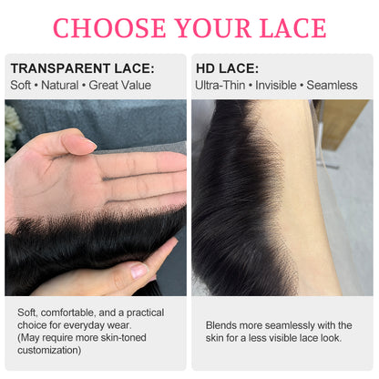 Body Wave Human Hair HD Lace Frontal