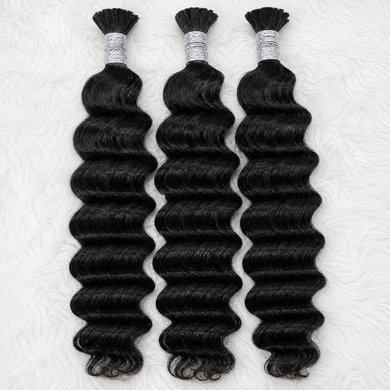 Loose Deep Wave Bulk Human Hair for Braiding