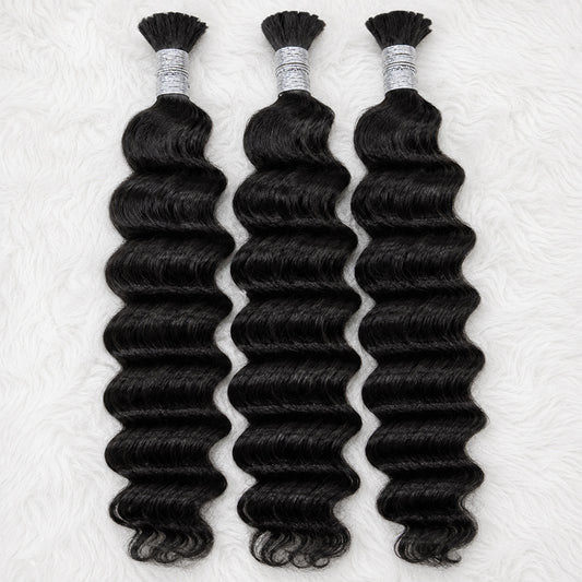 Loose Deep Wave Bulk Human Hair for Braiding