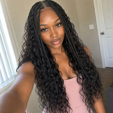 Natural wave Bulk Bulk Human Hair for Braiding