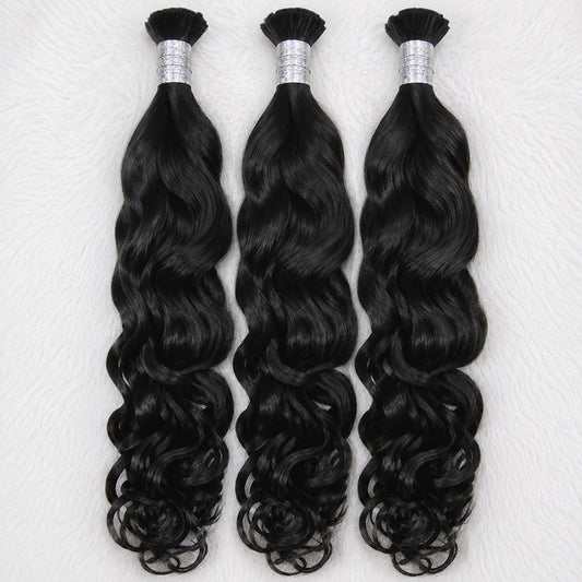 Natural wave Bulk Bulk Human Hair for Braiding