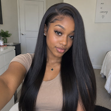 Straight Human Hair HD Lace Frontal