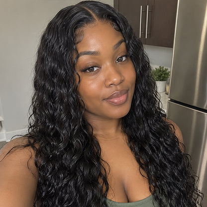 Water Wave Human Hair Tape-In Extensions