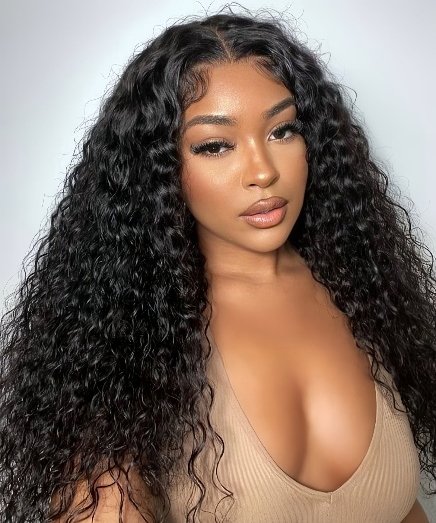 (3Bundles)Deep Curly Virgin Hair Bundles