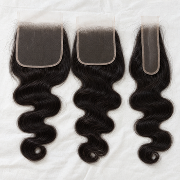 Body Wave Human Hair HD & Transparent Lace Closure