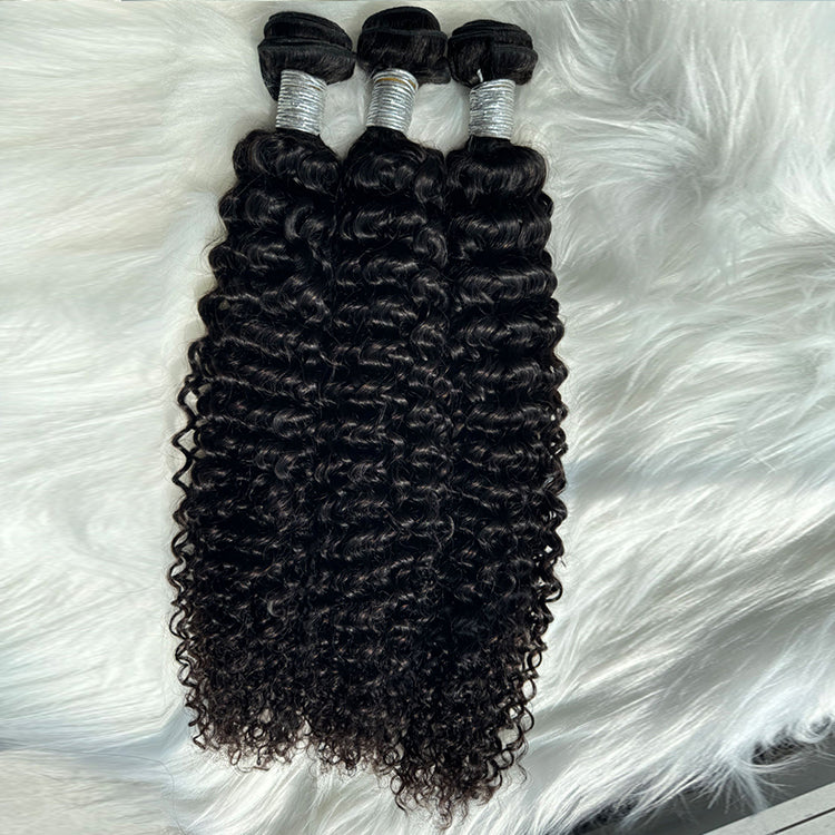 (3Bundles)Jerry Curly Virgin Hair Bundles