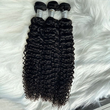 (3Bundles)Jerry Curly Virgin Hair Bundles