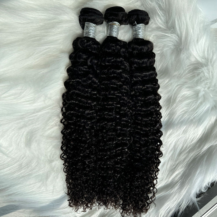 (3Bundles)Jerry Curly Virgin Hair Bundles