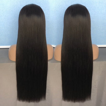 Straight Transparent Lace Full Frontal Wig 200%