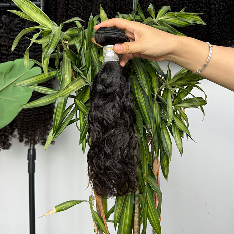 (3Bundles)Natural Wave Virgin Hair Bundles