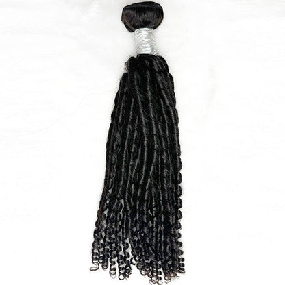 (3Bundles)Pixie Curly Virgin Hair Bundles