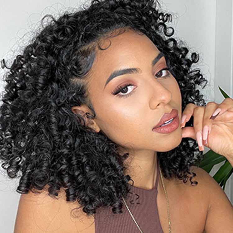 (3Bundles)Pixie Curly Virgin Hair Bundles