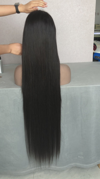 Straight 13x4 Transparent Lace Wig | 100% Virgin Human Hair