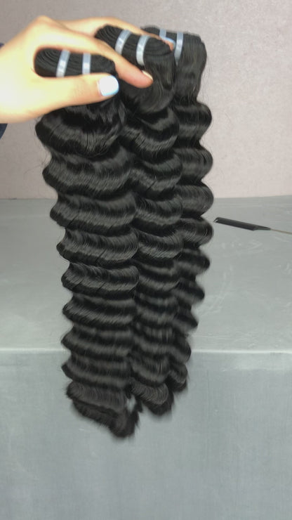 Deep Wave Virgin Hair Bundles