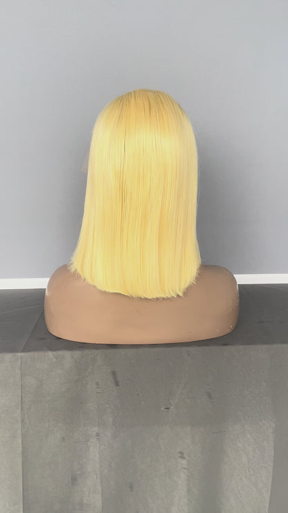 613 Bob Wig – 13x4 Transparent Lace Virgin Human Hair