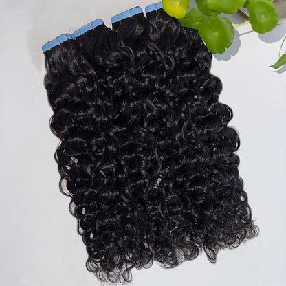 Water Wave Tape Ins Hair Extension